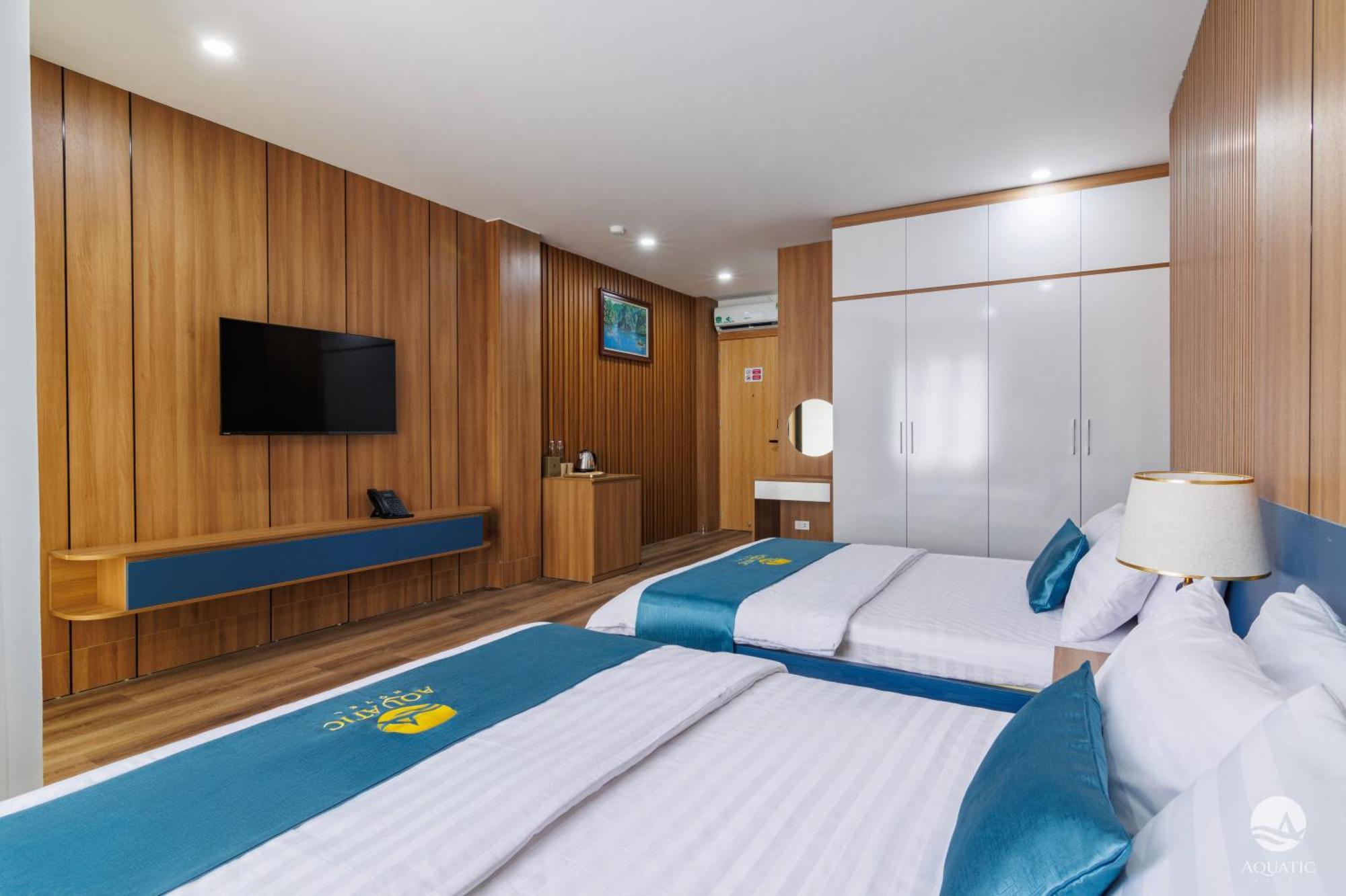 Aquatic Hotel Cat Ba Cat Ba Island Екстериор снимка